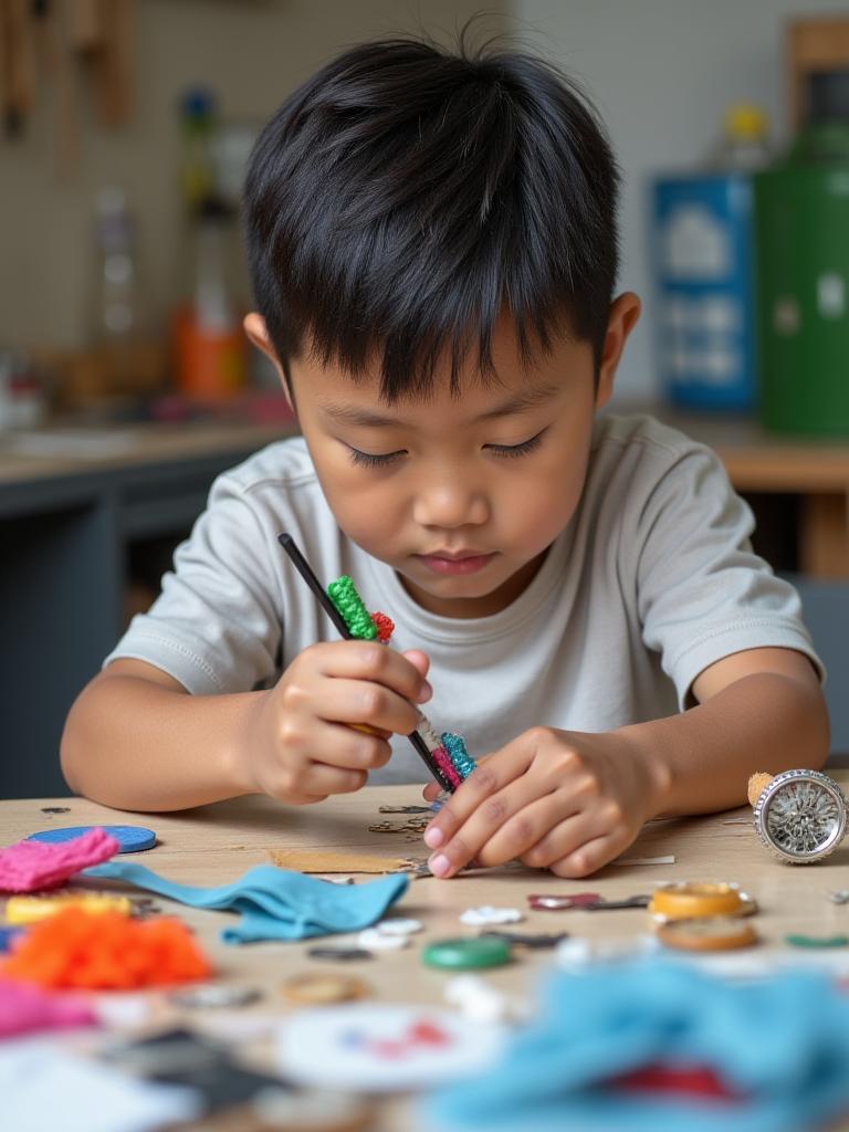 Eco-Friendly Upcycling Kids Workshop